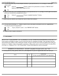 Form SSA-2032-BK Request for Waiver of Special Veterans Benefits (Svb) Overpayment Recovery or Change in Repayment Rate, Page 3