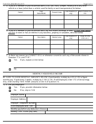 Form SSA-2032-BK Request for Waiver of Special Veterans Benefits (Svb) Overpayment Recovery or Change in Repayment Rate, Page 5