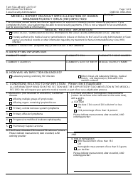 Form SSA-4814 Medical Report on Adult With Allegation of Human Immunodeficiency Virus (HIV) Infection