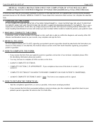 Form SSA-4815 Medical Report on Child With Allegation of Human Immunodeficiency Virus (HIV) Infection, Page 4