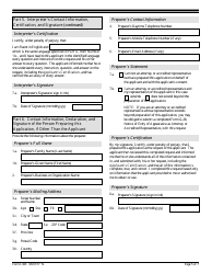 USCIS Form I-363 Request to Enforce Affidavit of Financial Support and Intent to Petition for Legal Custody for Public Law 97-359 Amerasian, Page 5