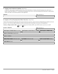 USCIS Form I-687 Application for Status as a Temporary Resident Under Section 245a of the Immigration and Nationality Act, Page 9