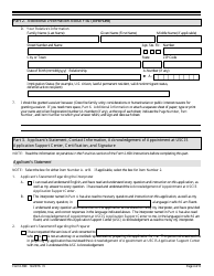 USCIS Form I-690 Application for Waiver of Grounds of Inadmissibility, Page 4