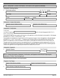 USCIS Form I-690 Application for Waiver of Grounds of Inadmissibility, Page 6