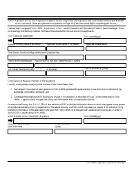 USCIS Form I-800A Supplement 1 Listing of Adult Member of the Household, Page 2