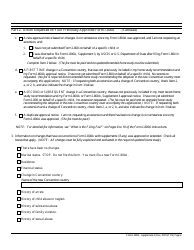 USCIS Form I-800A Supplement 3 Request for Action on Approved Form I-800a, Page 2