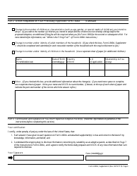 USCIS Form I-800A Supplement 3 Request for Action on Approved Form I-800a, Page 3