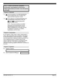 USCIS Form I-865 Sponsor&#039;s Notice of Change of Address, Page 4