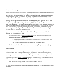 Document preview: Excerpt Handbook Classification