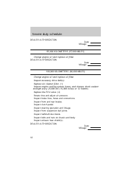 &quot;Vehicle Maintenance Schedule Template - Ford Motor Company&quot;, Page 18