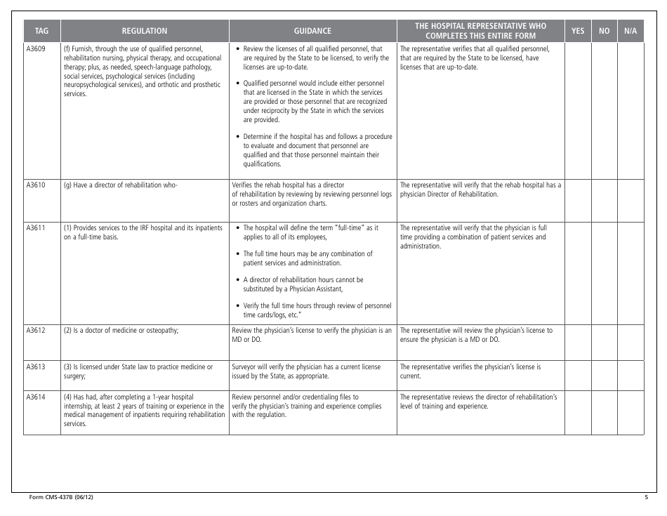 Form CMS-437b - Fill Out, Sign Online and Download Printable PDF ...