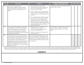 Form CMS-437b Rehabilitation Hospital Criteria Work Sheet, Page 6
