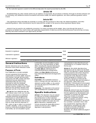 IRS Form 5305-RA Roth Individual Retirement Custodial Account, Page 2