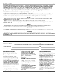IRS Form 5305-S Simple Individual Retirement Trust Account, Page 2