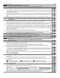 IRS Form 1128 Application to Adopt, Change or Retain a Tax Year, Page 3