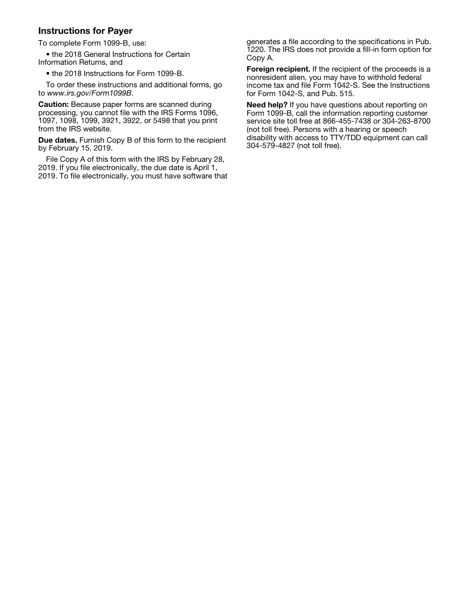 IRS Form 1099-B Proceeds From Broker and Barter Exchange Transactions, Page 9