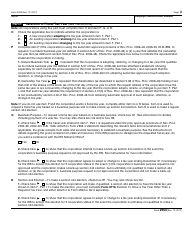 IRS Form 2553 Election by a Small Business Corporation, Page 3
