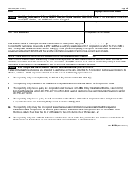IRS Form 2553 Election by a Small Business Corporation, Page 4