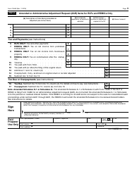IRS Form 1065X Amended Return or Administrative Adjustment Request (AAR), Page 3