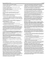 IRS Formulario W-9(sp) Solicitud Y Certificacion Del Numero De Identificacion Del Contribuyente (Spanish), Page 2