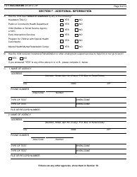 Form SSA-3820-BK Disability Report - Child, Page 10