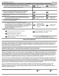 Form SSA-10 Application for Widow&#039;s or Widower&#039;s Insurance Benefits, Page 4