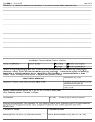 Form SSA-10 Application for Widow&#039;s or Widower&#039;s Insurance Benefits, Page 6