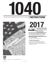 Instructions for IRS Form 1040 U.S. Individual Income Tax Return