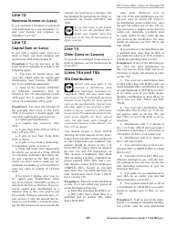 Instructions for IRS Form 1040 U.S. Individual Income Tax Return, Page 25