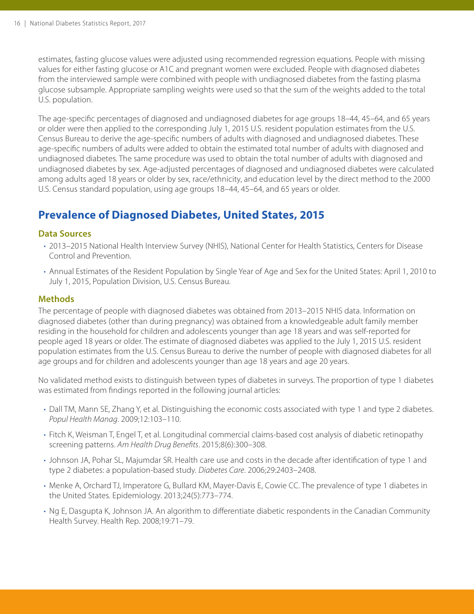 2017 National Diabetes Statistics Report - Fill Out, Sign Online And ...