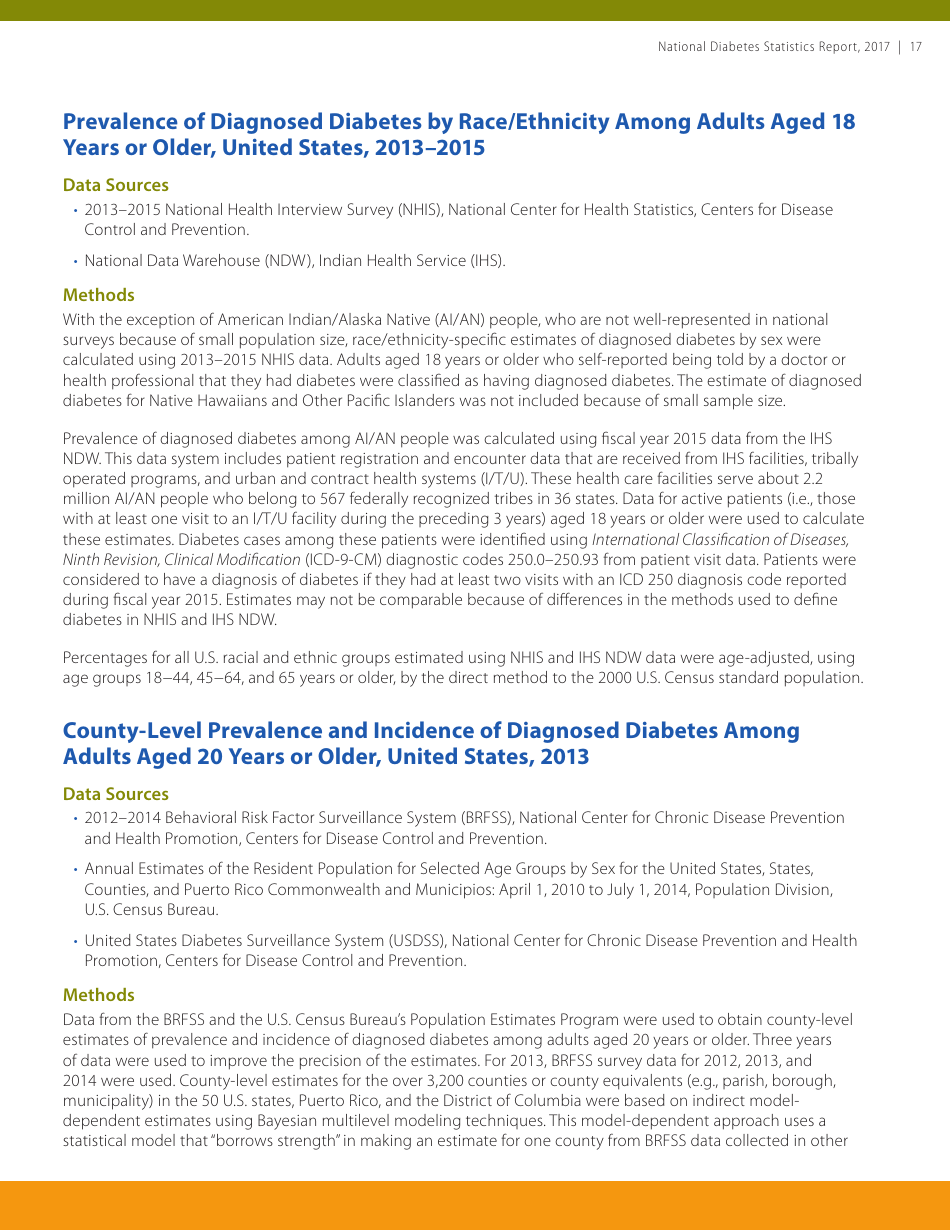 National Diabetes Statistics Report, Page 17