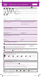 Document preview: Form GMS1 Family Doctor Services Registration - United Kingdom
