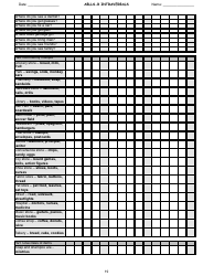 Ablls-R Intraverbals Tracking Sheet Templates, Page 19