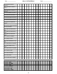 Ablls-R Intraverbals Tracking Sheet Templates, Page 34