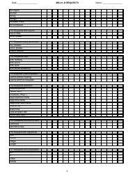 Ablls-R Requests Tracking Sheet Templates, Page 3