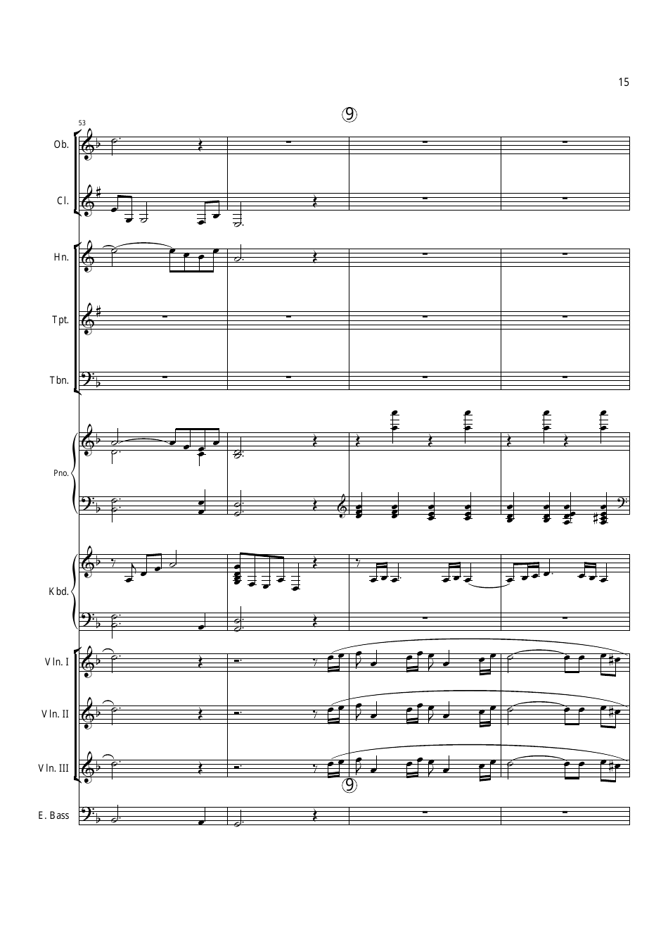 Via Dolorosa Sheet Music for Orchestra, Page 14