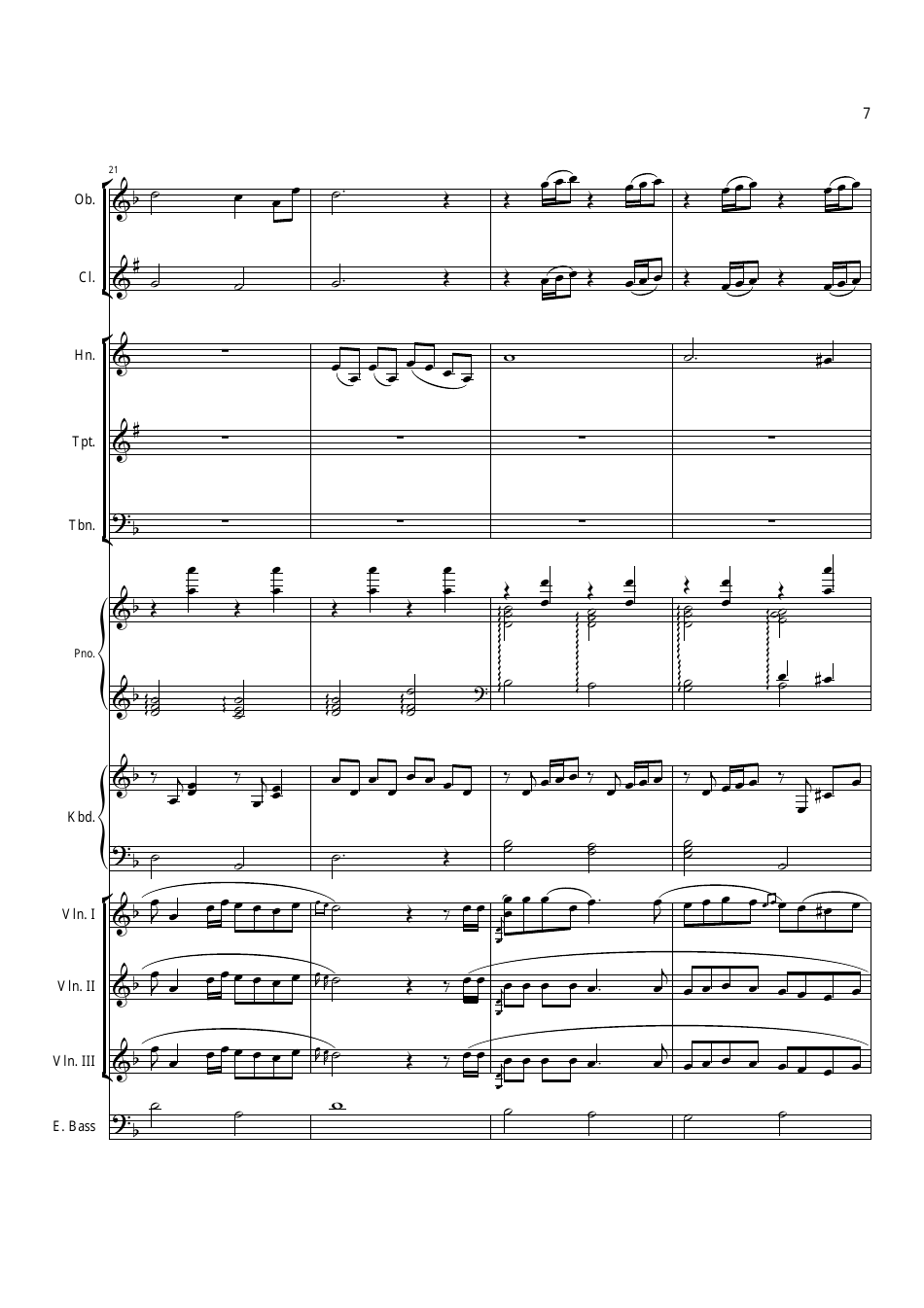 Via Dolorosa Sheet Music for Orchestra, Page 6