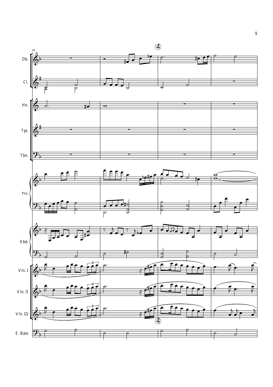 Via Dolorosa Sheet Music for Orchestra, Page 8