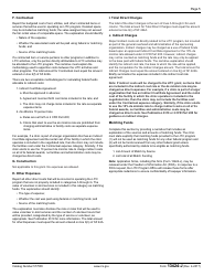 IRS Form 13424-J Detailed Budget Worksheet, Page 5