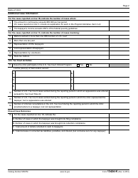 IRS Form 13424-K Low Income Taxpayer Clinic (Litc) Case Information Report, Page 2