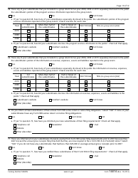 IRS Form 14414 Group Rulings Questionnaire, Page 10