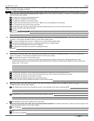 IRS Form 8857 Request for Innocent Spouse Relief, Page 3