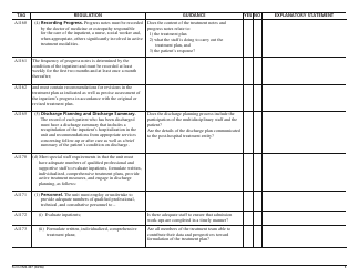 Form CMS-437 Psychiatric Unit Criteria Worksheet, Page 5