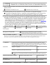 IRS Form 12153 Request for a Collection Due Process or Equivalent Hearing, Page 2