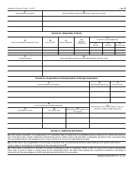 IRS Form 5471 Schedule O Organization or Reorganization of Foreign Corporation, and Acquisitions and Dispositions of Its Stock, Page 2