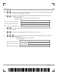 IRS Form 5310 Application for Determination for Terminating Plan, Page 2