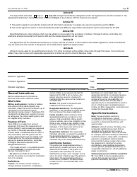 IRS Form 5305-E Coverdell Education Savings Trust Account (Under Section 530 of the Internal Revenue Code), Page 2