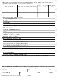 Form SSA-7104-F3 Partnership Questionnaire, Page 2