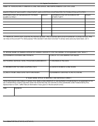 Form SSA-7157-F4 Farm Arrangement Questionnaire, Page 4