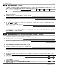 IRS Form SS-8 Determination of Worker Status for Purposes of Federal Employment Taxes and Income Tax Withholding, Page 2